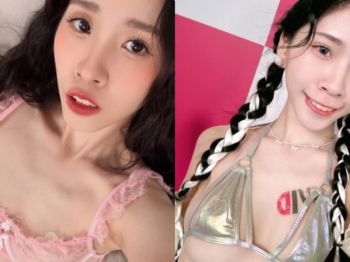 好勾人！JVID冰晶女神「茶理」銀色比基尼超火辣！