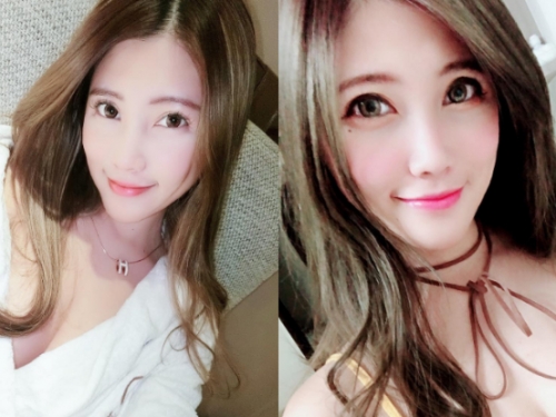 就是要濕透才甘願！「子婷Chris」大秀深長事業線，丟下男粉在台只有噴鼻血的份！