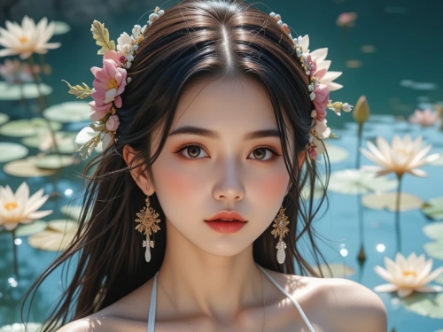 Underwater lotus