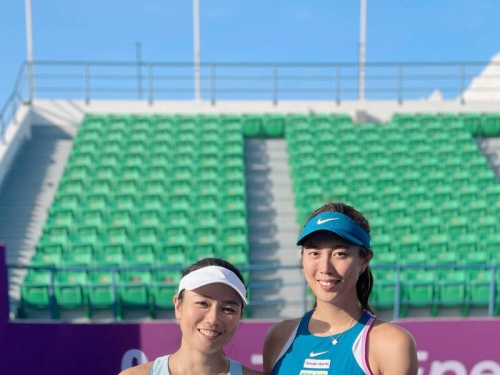 網球》詹家姊妹重新合拍遇亂流 杜哈女雙搶十驚險開胡