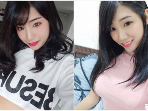 正妹直播主「車頭燈好大顆」，雄偉乳量「視覺超豐滿」！