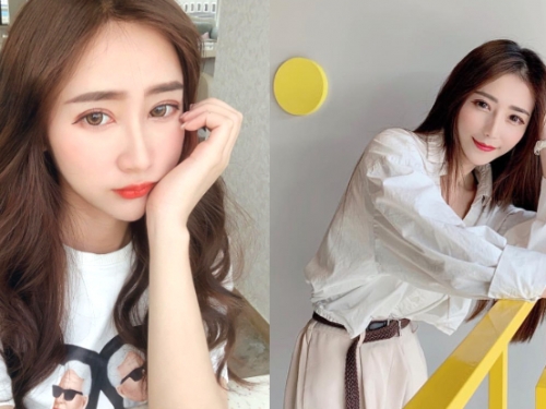 美豔天菜！「晴晴Ching」靈動大眼電力超強，比基尼上身立馬掏出壯觀事業線！