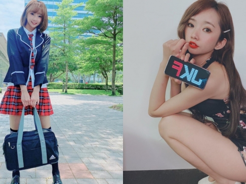 超優質台南制服妹「優寶」，短髮甜美活潑超討喜！「迷你旗袍」美腿辣出新高度！
