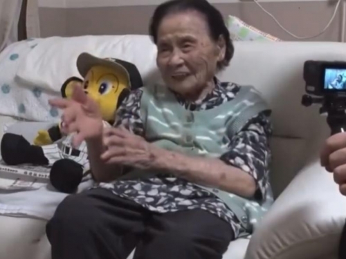 102歲阪神虎迷人瑞嬤爆紅！　霸氣喊：沒看到奪冠我不能死