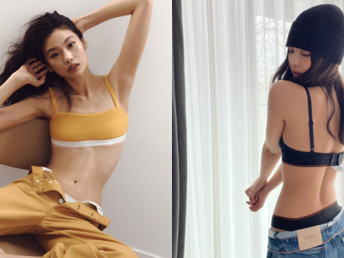 接棒閨蜜Jennie ！《魷魚遊戲》脫北者「鄭浩妍」拍攝Calvin Klein形象，演繹截然不同的味道