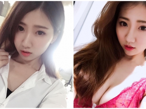 性感麻豆「火辣蕾絲誘惑」，32E渾圓美乳真的太兇了！