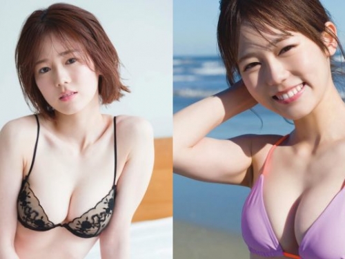 好可愛！24 歲「川口葵」身體瘦歸瘦「胸前卻很有肉」超甜笑容讓人戀愛