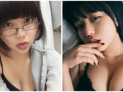 情慾的味道太香！「爆乳美少女」騷勁十足的眼神外加火爆身材太誘人！