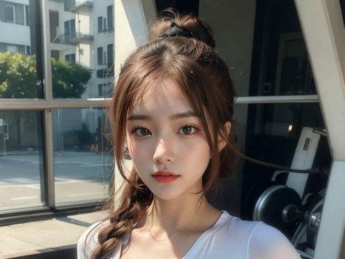 ★Patreon★ AI_Kaori - Bustly Woman at the Gym - Part 1
