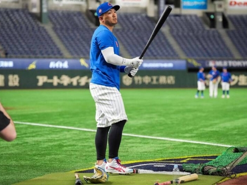 東京賽》要跟大谷翔平對尬怪力？ 鈴木誠也打擊練習狂敲8轟