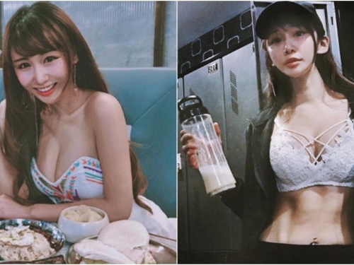 愛吃也愛動！理工科女神「機機Shacy」堅持健身四年 標準馬甲線太兇猛啦