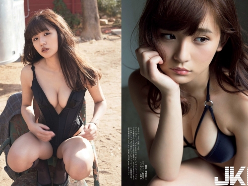「千年一遇童顏巨乳妹」沙灘上霸氣曬奶　不用固定就超集中「水滴形狀」整個出來