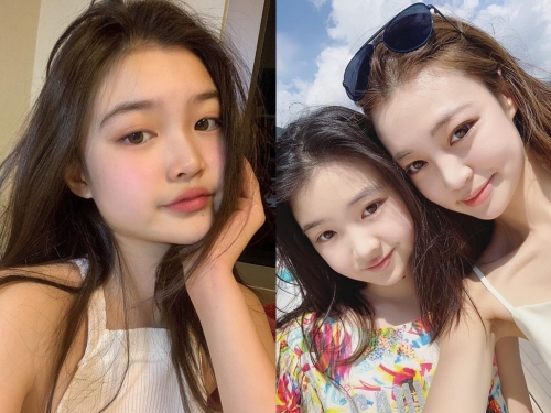 15歲空靈國中妹「三三」逆天顏值引爆動！同框「高學歷氣質親姊」更讓人忍不住跪了