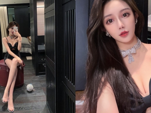 火辣跑趴！正妹老闆娘「晚宴上秀出深溝」，深不可測的容量太驚豔！