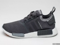 日文加持！adidas Originals NMD_R1 Primeknit 全新灰白配色