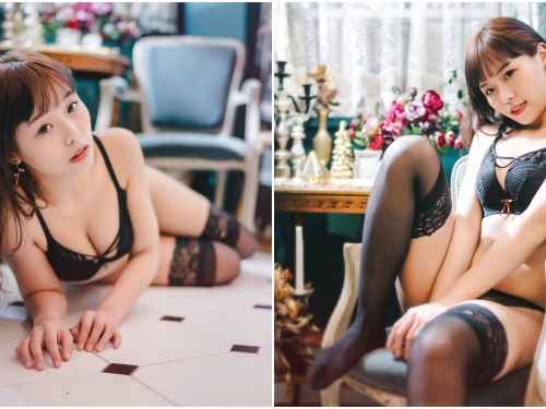 甜美「Cosplayer-噗醬」的Ｑ唇，嘴角的魅惑一舔，直接心癢石更爆！