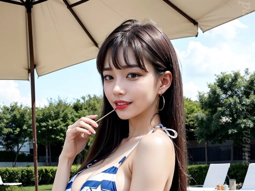★Patreon★ - Pool Side Hot Girl in Bikini