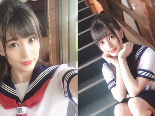 AV救世主「高橋聖子」嫩扮演女高中生　水手服配上高馬尾是要逼死誰啊！？