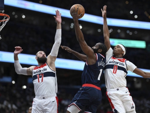 NBA》哈登狂飆43分一紀錄比肩喬丹 快艇賞巫師13連敗