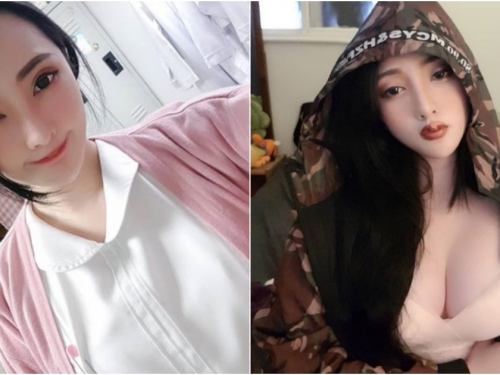 地方邊緣護士「黃靜」下班後整組壞壞！切換麻豆身份讓人看了「狼性大發」～