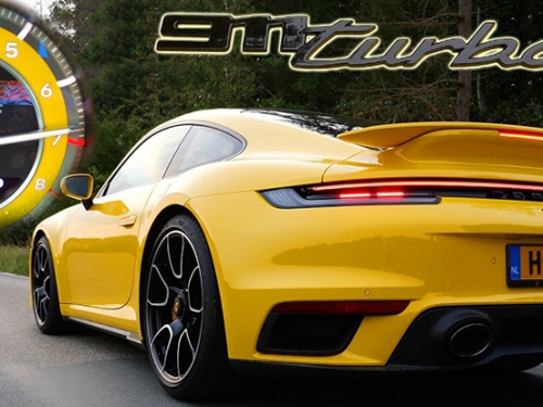 [影] 無限速狂飆新款 911 Turbo S ！網友：這車 0-200 比我零百加速還快......