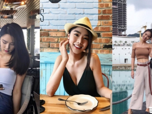 驚人風景！餐廳滑捕捉到「氣質正妹」胸前形狀「好大一包」！