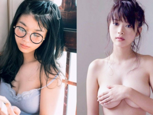 清純又火辣的日本女神!一手無法掌握的卡哇依雪白歐派，男人只能情不自禁的靠近~