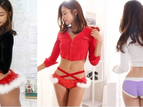 滿足各種需求！老闆娘「性感叫貨」火辣迷你裙露「渾圓半球」超挑逗！