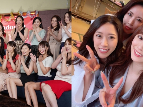 太豪華！熟女片商Madonna「超強大19位專屬共演」，長達5小時的美乳溫泉之旅！