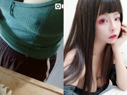 兩顆凸凸的......賢慧正妹「兔兔」勤練切菜巨乳就快抖出來，畫面太嗆男粉等不急要現在！
