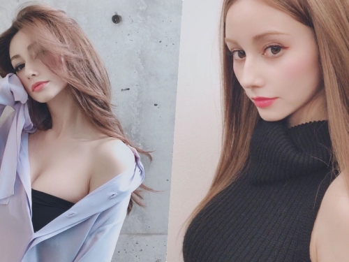 毛衣好兇！三國混血辣模「火辣側乳弧度」，開襟立見深溝！