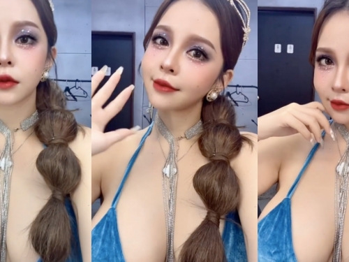 香菱化身「巨乳茉莉公主」威力太強大！「H罩杯神乳」猛夾流蘇項鍊！