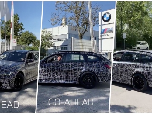 [影] M3旅行車不是傳說！BMW 官方 IG 直接貼出 G81 M3 Touring 上路快閃影片