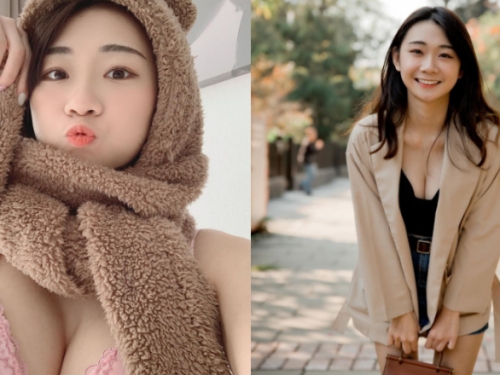 童顏巨乳妹「小妘」實在太萌　爆乳反差身材根本是天菜