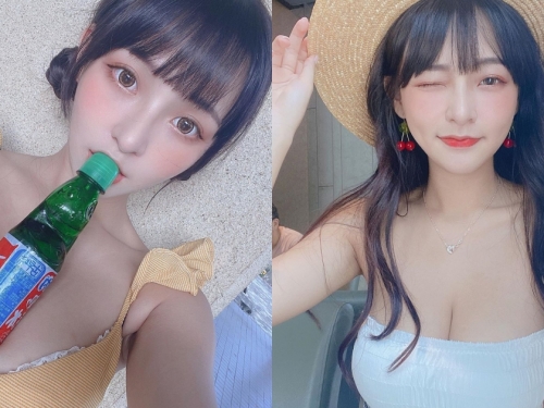 夏天到啦！甜美正妹林襄「乳夾彈珠汽水」，三顆球碰撞出清涼好滋味！