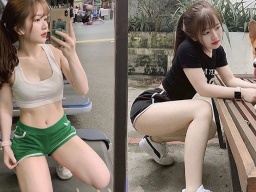 甜美小隻馬「Thuỳ Trang」兩年健身有成，「前凸後翹」傲人曲線大方秀出好自信！