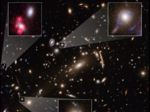 星系團中暗物質重力透鏡效應比預期強 10 倍，可能動搖當前模型