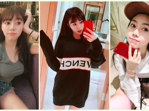 超可愛！美乳妹「極品顏值」笑容太甜美啦！誘惑的「爆乳視角」畫面好害羞…