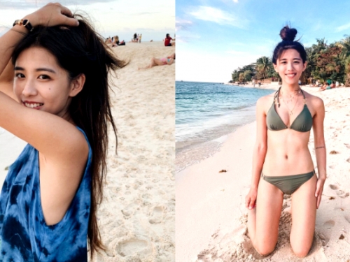 根本是大海女神！「德儀」身穿比基尼大秀火辣身材，露出危險兇器還是讓人想靠近！