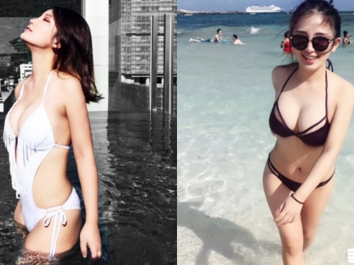 姐是歐美系！台灣妹子「海外露奶」！渾圓白皙「霸氣雪乳」連外國人都征服了...