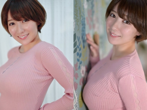 H杯爆乳小姐姐「紺野栞」緊身衣藏不住飽滿身軀　柔軟可口「棉花糖雪乳」若隱若現