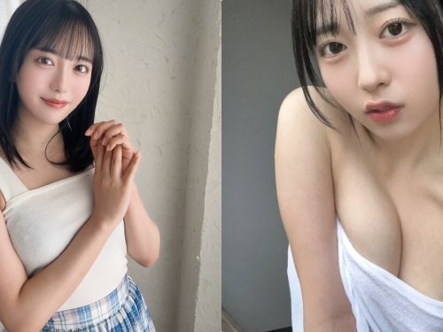 迎新NTR！「現役寫真偶像」在派對上被玩壞，「F奶胴體」狂被摸來摸去...
