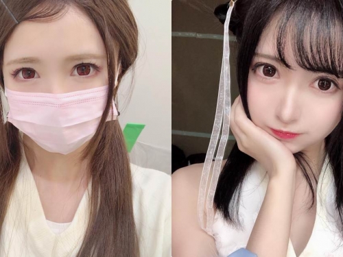 捕獲戴口罩「超甜大眼正妹」，露臉時的超高顏值讓人瘋狂！
