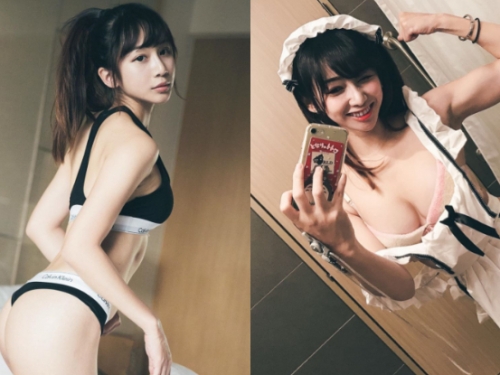 狂辣體再晉級！超健正妹「機機Shacy」挺美乳拉褲頭釋善意，為性感的大肌肌打包票！