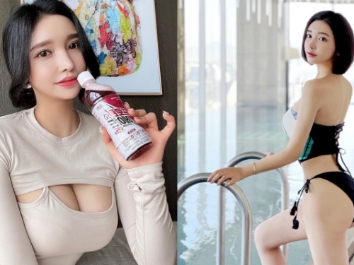 短髮甜姐兒 Hyejjin「飽滿胸器」溢出！泳衣加碼放送美腿、蜜臀
