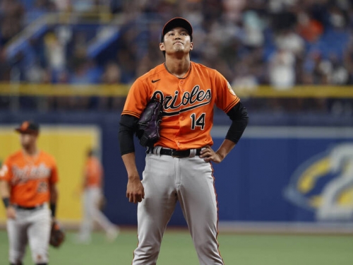 MLB》慘！日本火球男控球大亂調放火 轉戰金鶯連2天掉分