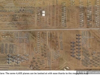 超壯觀！　美「飛機墓園」存放4千多架「退役機」