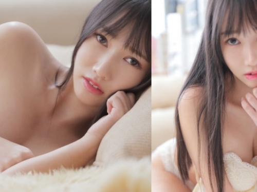 E 波美乳來襲！空靈系尤物「又又」床上視角飄出濃濃乳香氣息