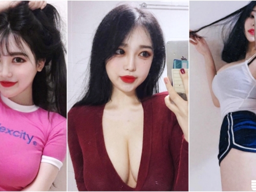 19歲「G奶學生妹」！年紀輕輕乳量巨巨「兩顆大白球」就算穿制服也藏不住！