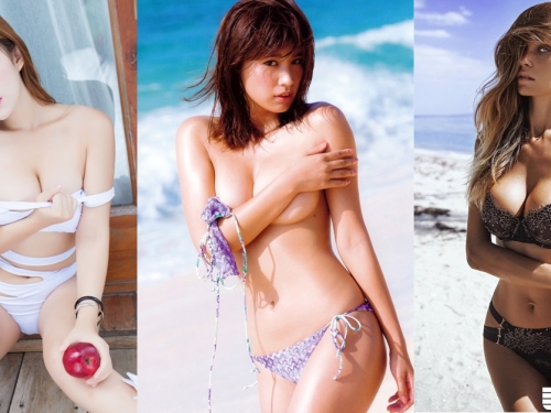 【好In日報】「東洋乳神」久松郁実沙灘解放「F奶胸器」！寫真女王當之無愧！